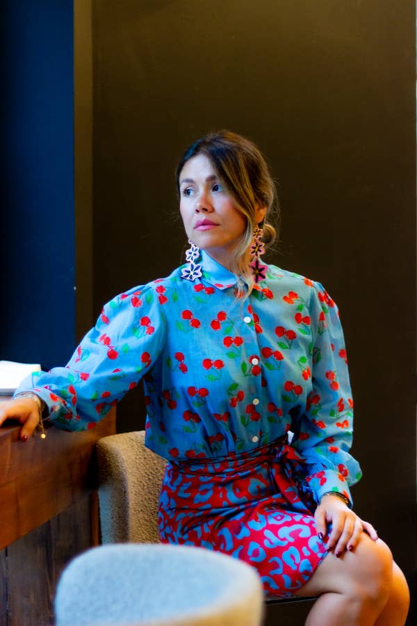 Cherry Print Shirt - SS26