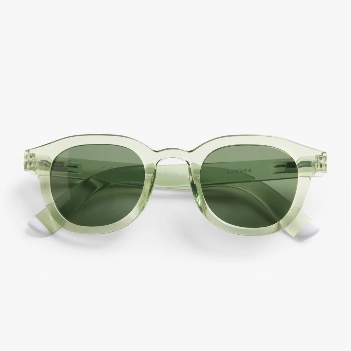 Andy Glossy Sunglasses | Pistachio