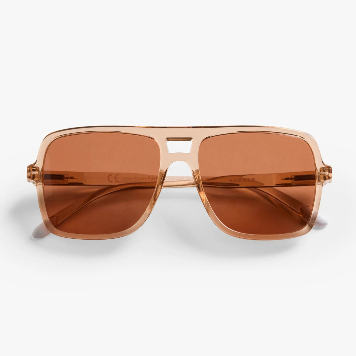Jake Sunglasses | Glossy Rose
