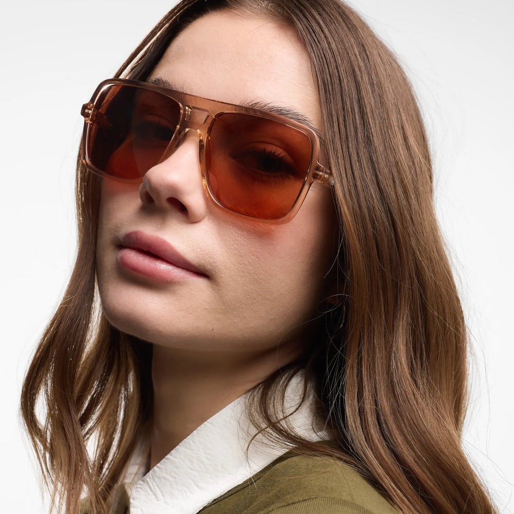 Jake Sunglasses | Glossy Rose