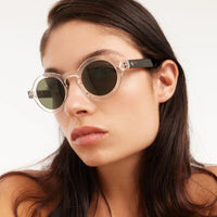 Charles Glossy Sunglasses | Crystal Combi