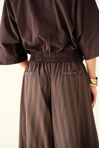 James Pants - Brown Striped