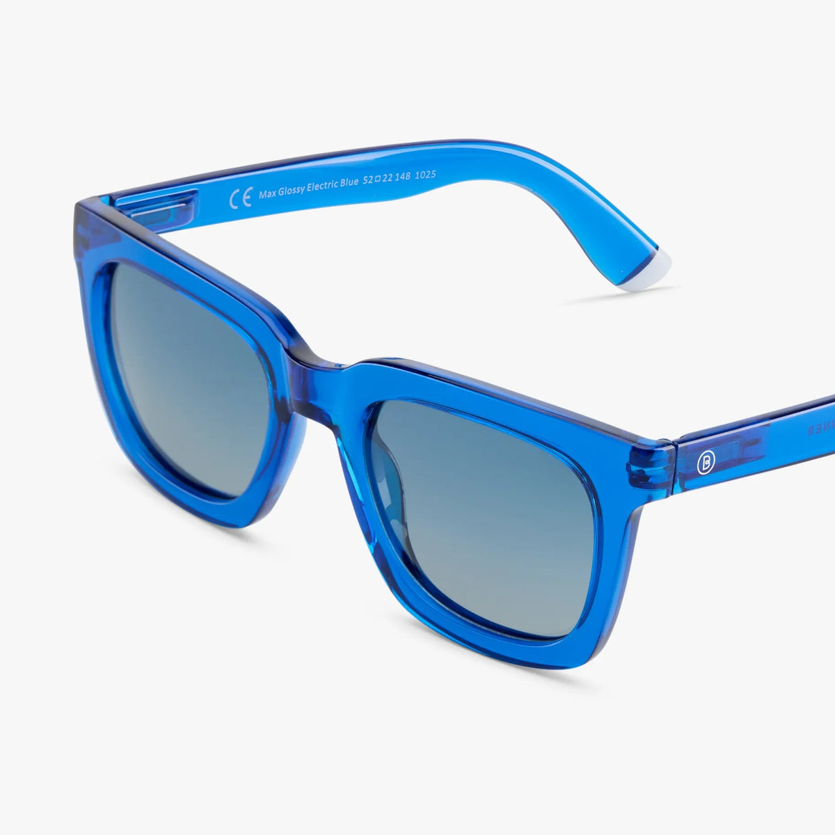 Max Sunglasses | Glossy Electric Blue