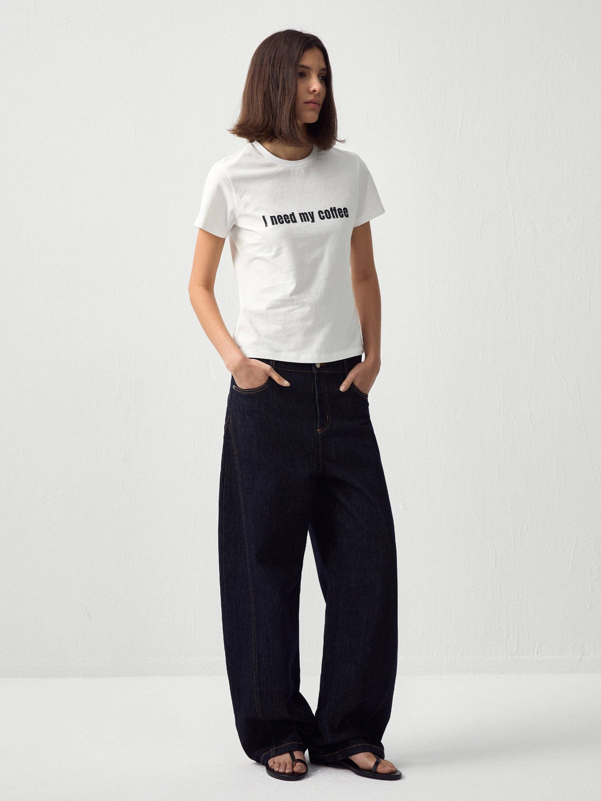 CUBIC 'need my coffee' T-Shirt