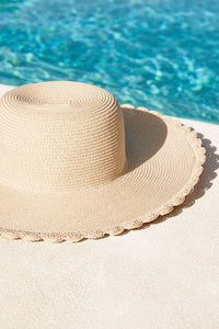 Elizabeth Sun Hat in Natural