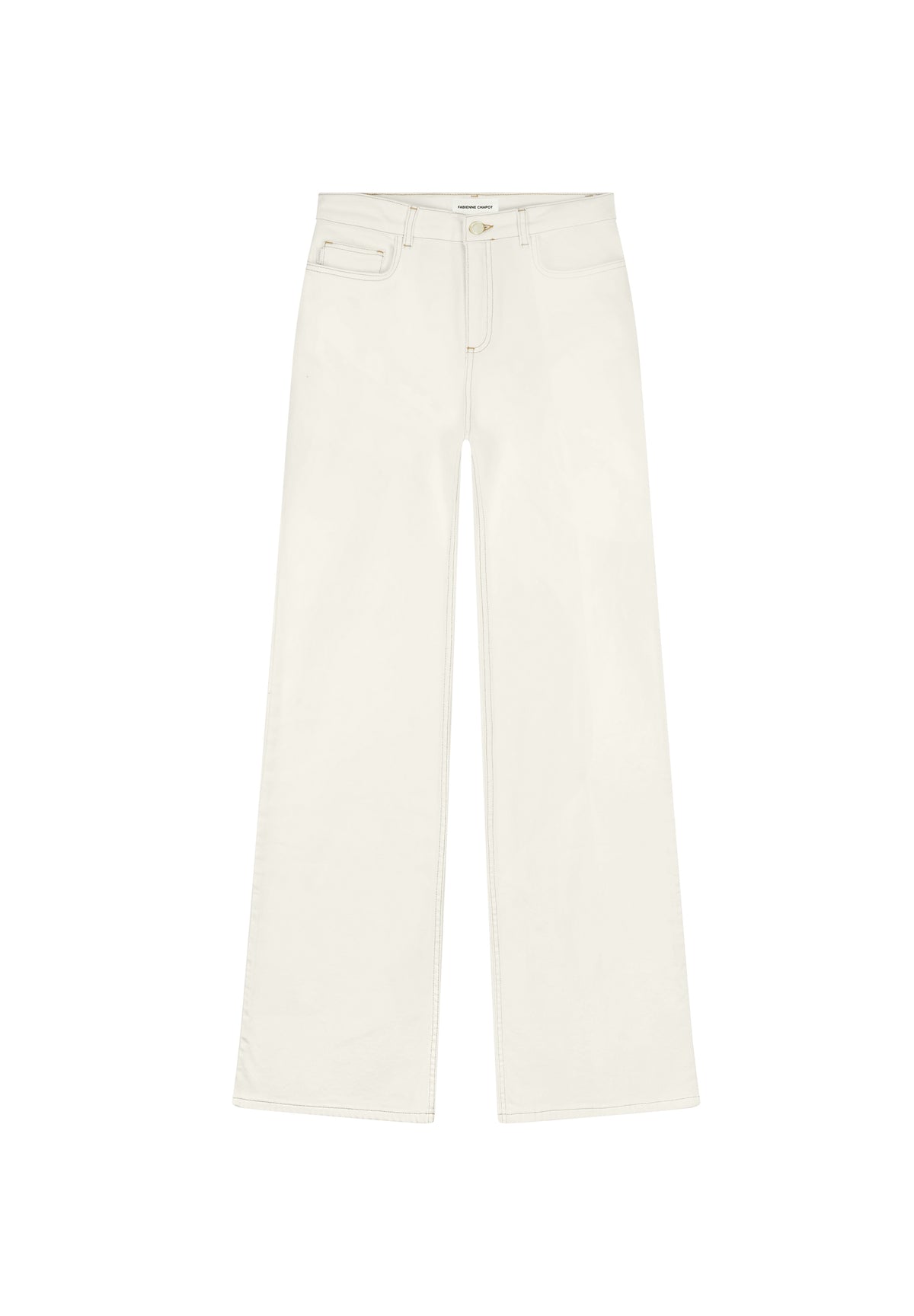 Vic Bootcut White Jeans