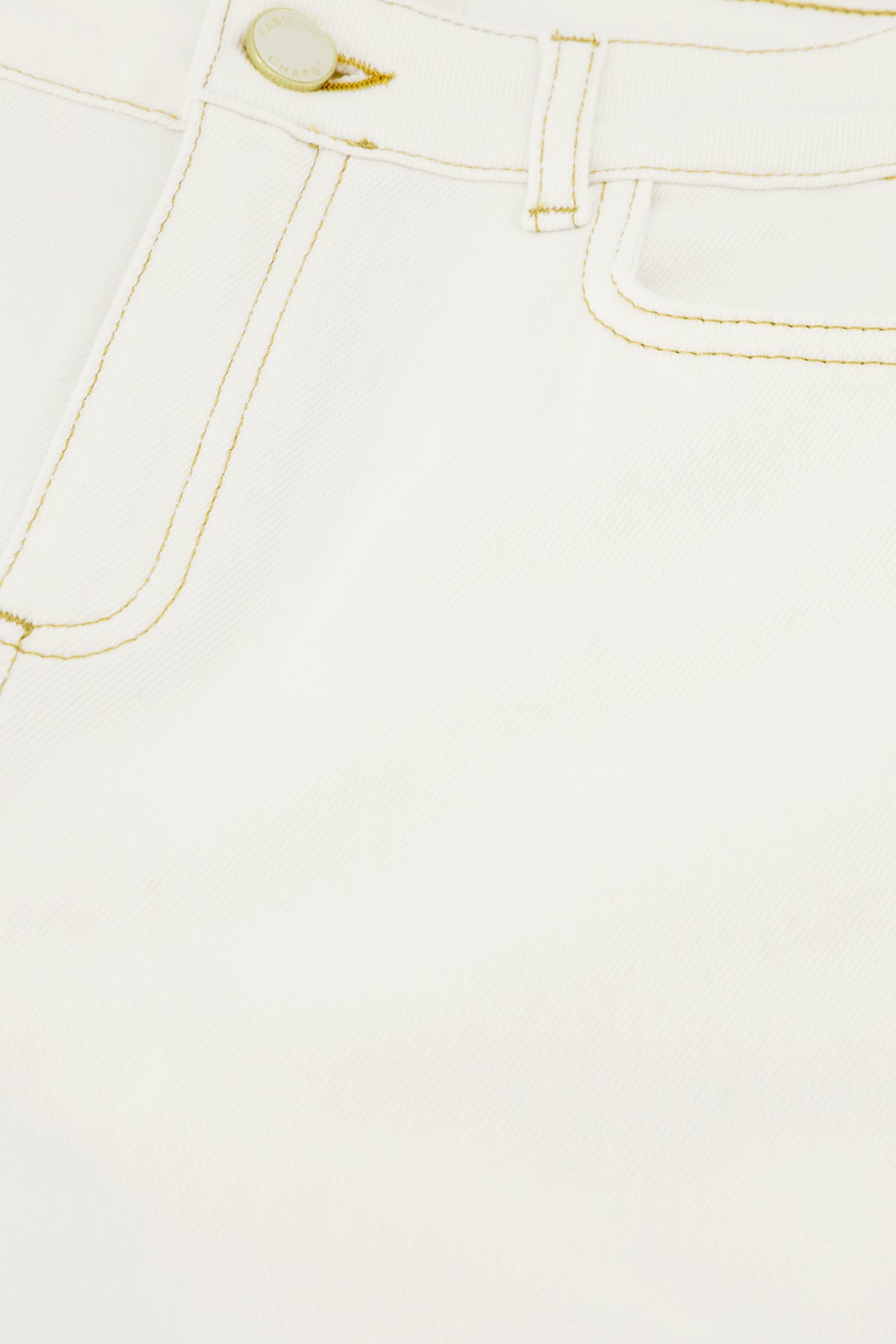 Vic Bootcut White Jeans