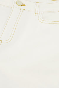 Vic Bootcut White Jeans