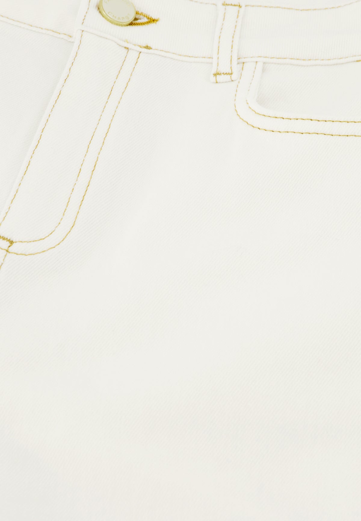 Vic Bootcut White Jeans