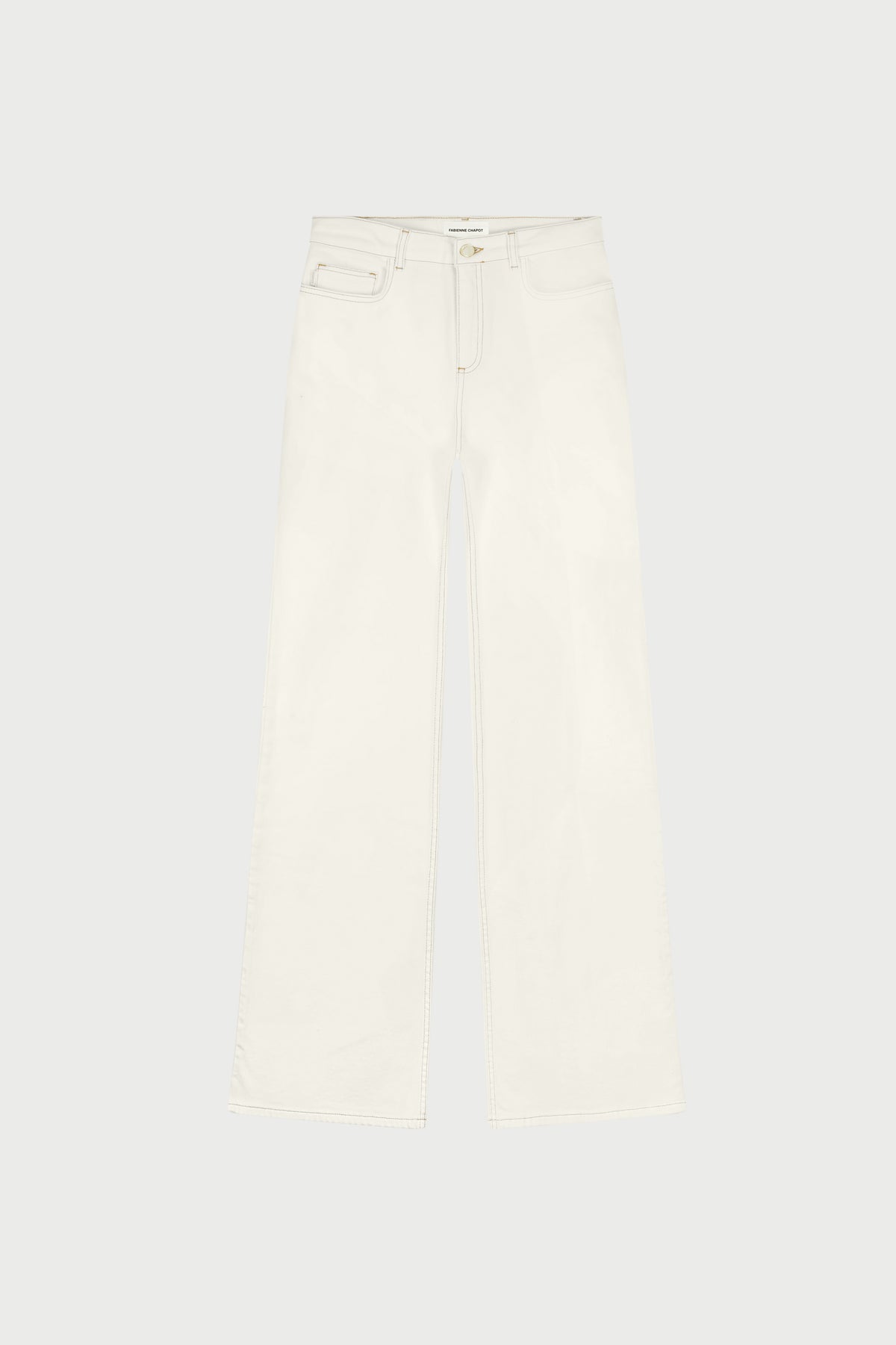 Vic Bootcut White Jeans