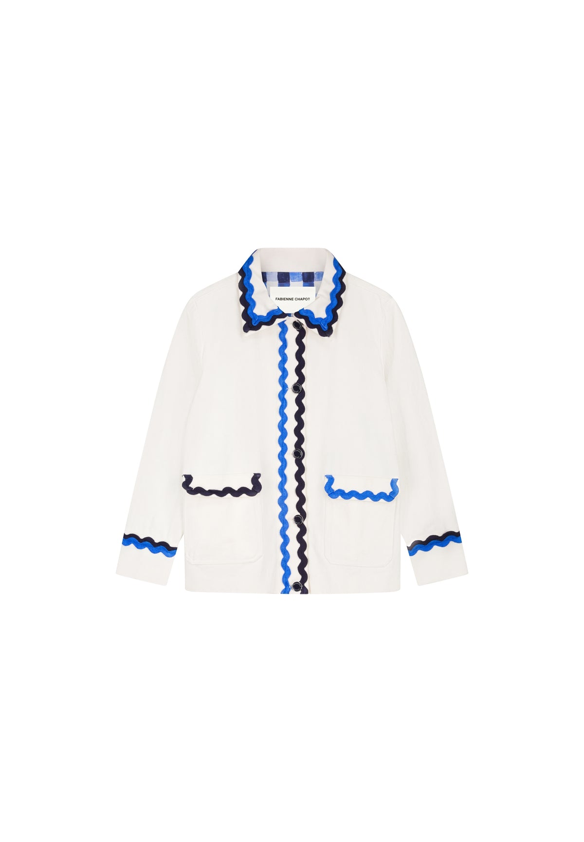 Melodie White & Blue Jacket