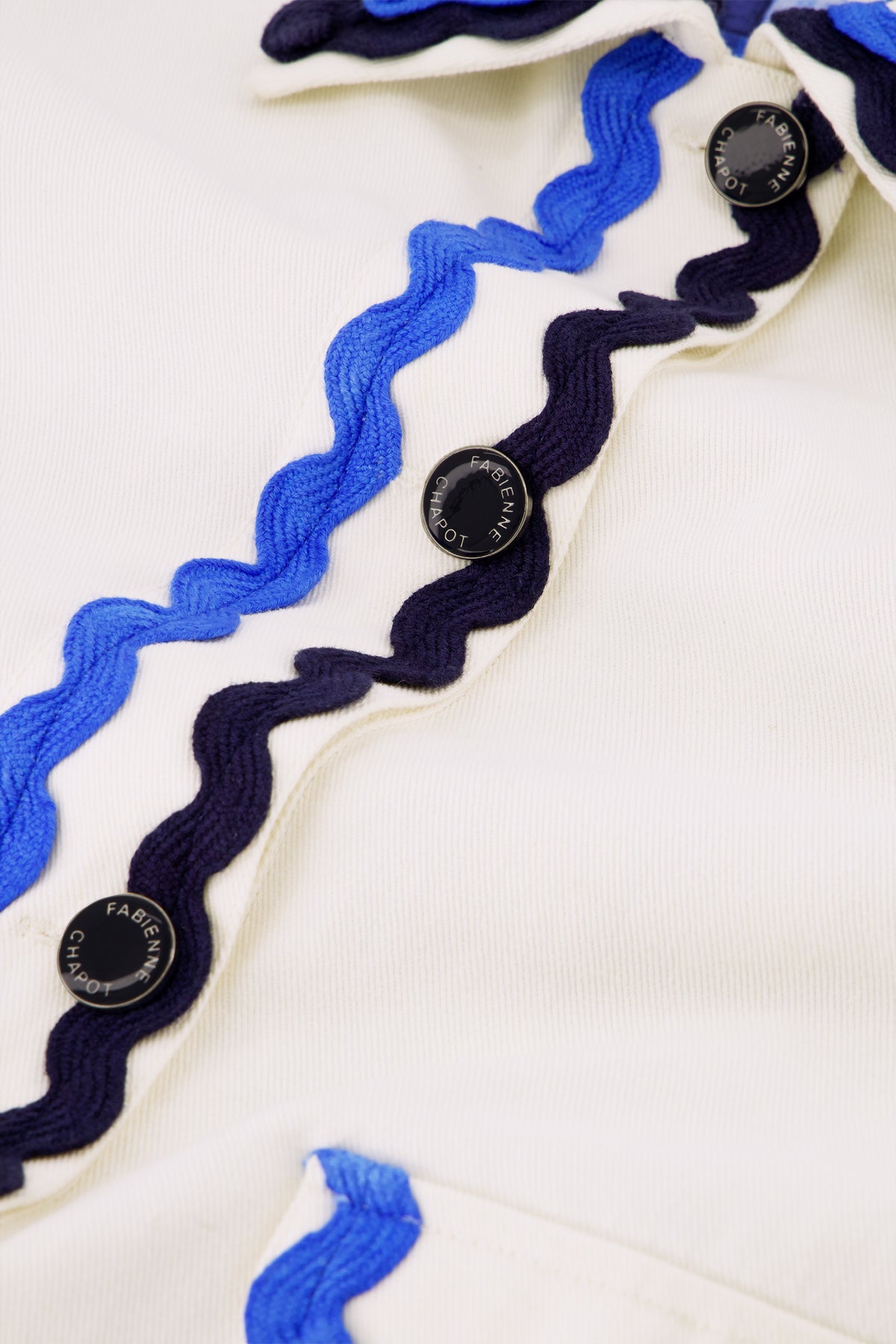 Melodie White & Blue Jacket