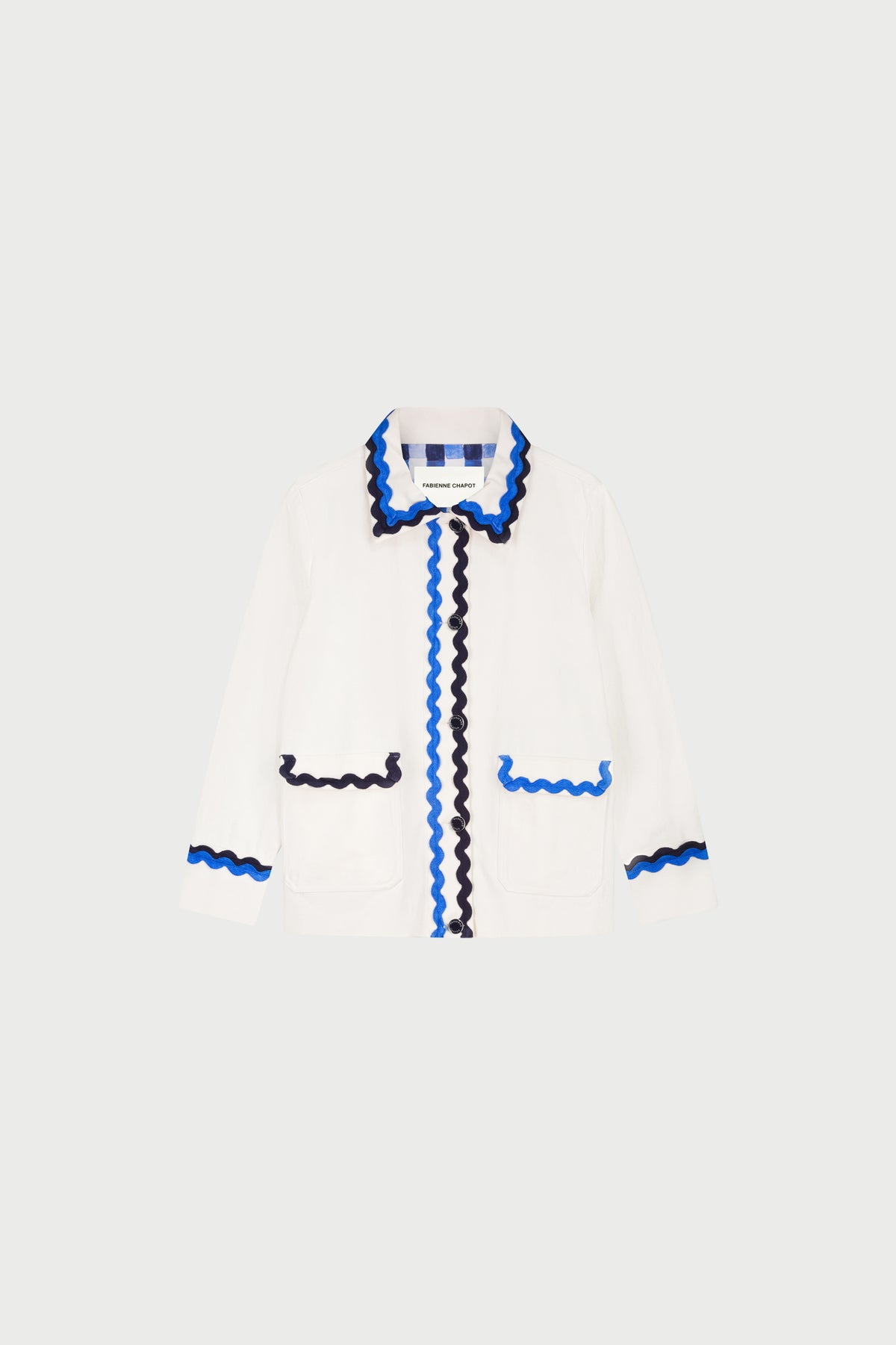 Melodie White & Blue Jacket