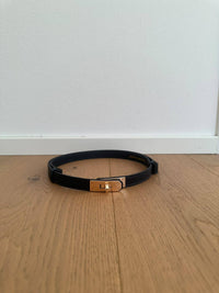 Maida Leather Belt | Black