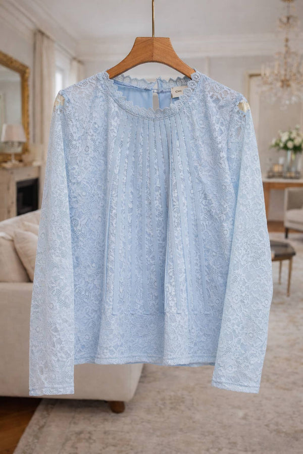 Tiffany Blouse | Light Blue