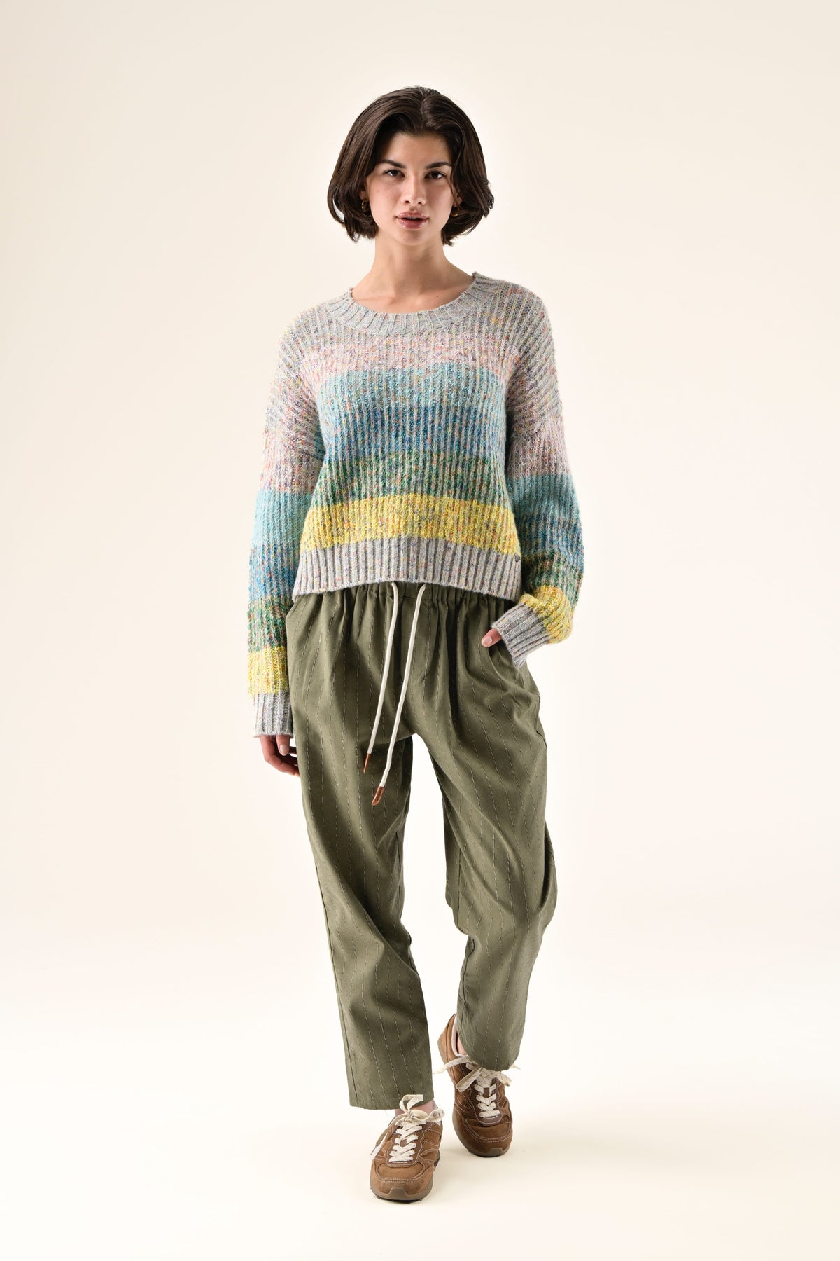 Lola Trousers | Khaki