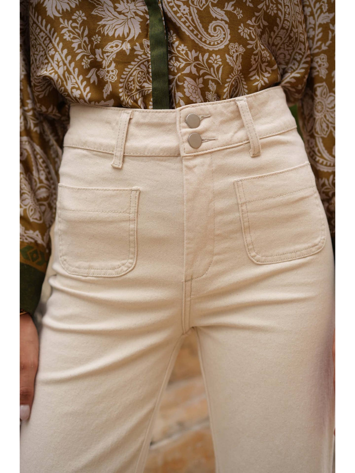 Elena Jeans | Natural Beige