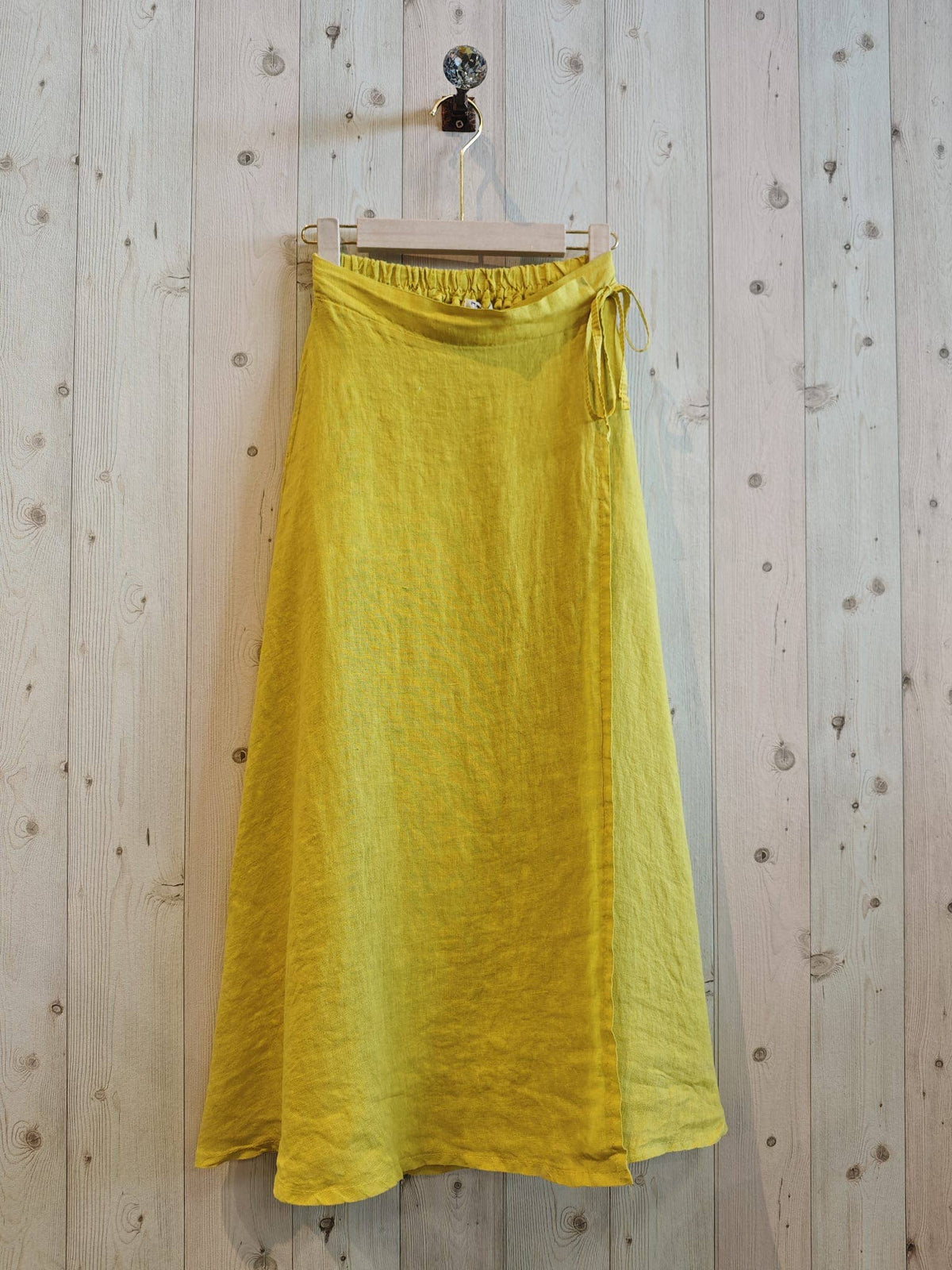 Linen Wrap Skirt