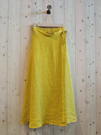 Linen Wrap Skirt