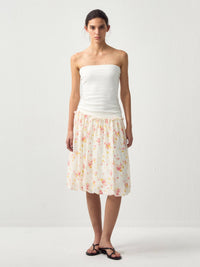 Sculpted Textured Fitted Knit Top