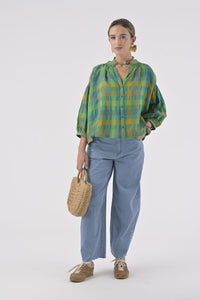 Daniele Shirt | Green Checks