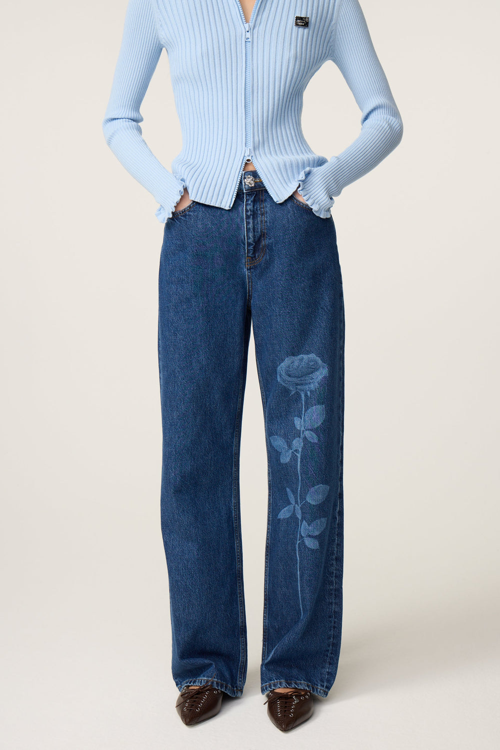 Zoe Boyfriend Jeans | Lazer Rose