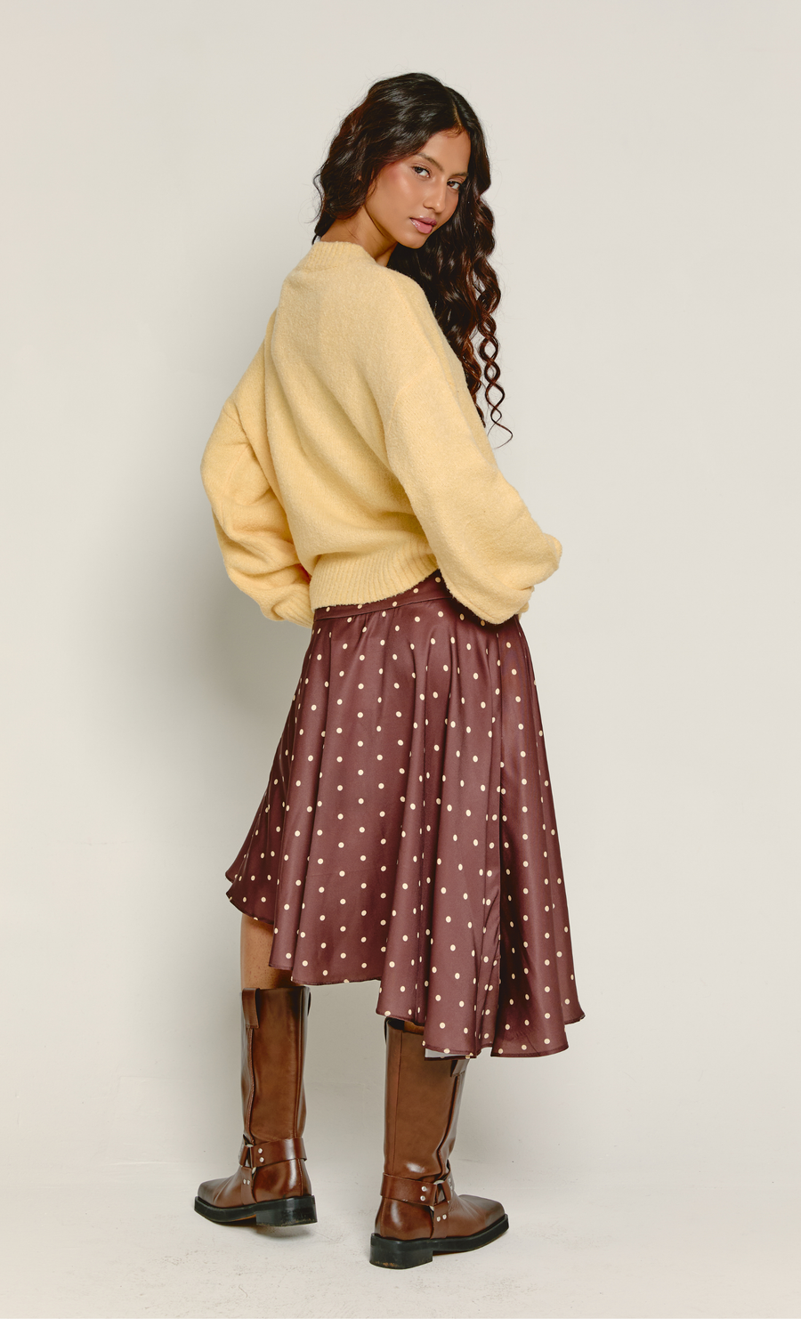 Intarsia Kitten Embroidery Jumper | Butter Yellow