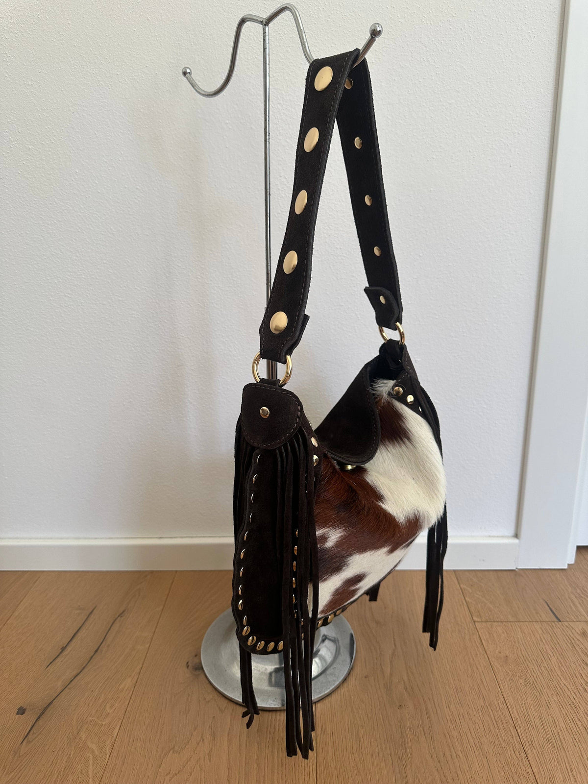 Daxy Shoulder Bag | Cow Print