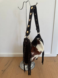 Daxy Shoulder Bag | Cow Print