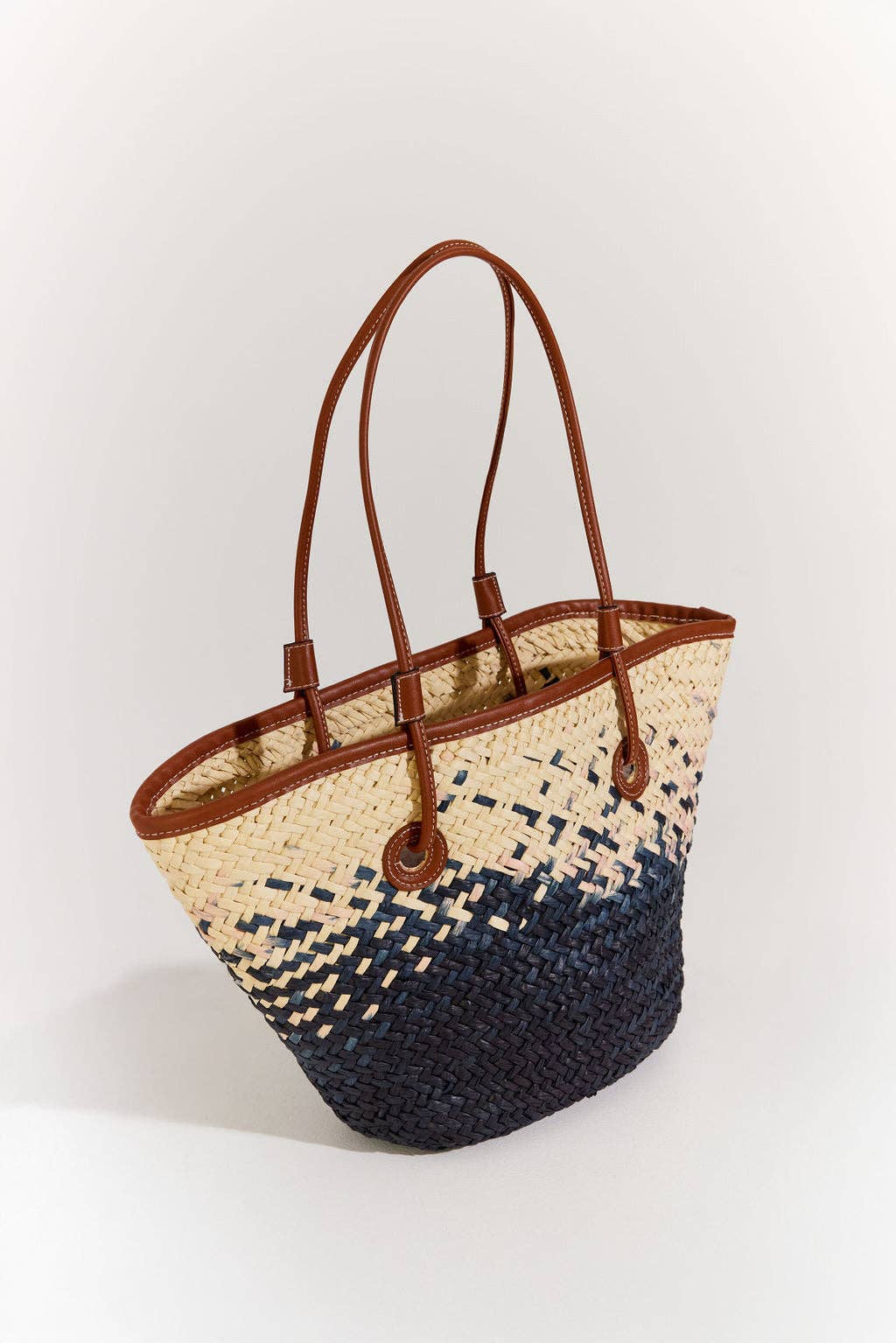 Heidi Midnight Woven Bag