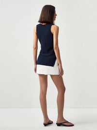 CUBIC Paperfeel V-Neck Tank Top