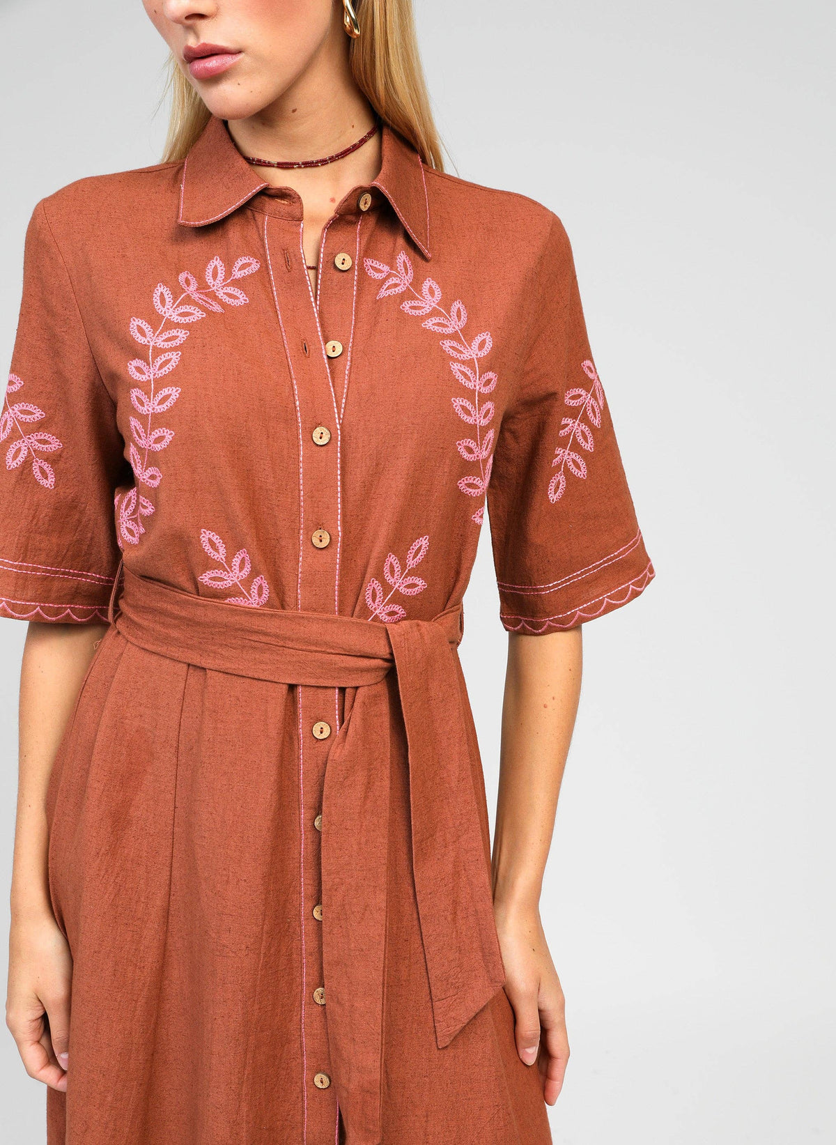 Osmina Dress | Caramel