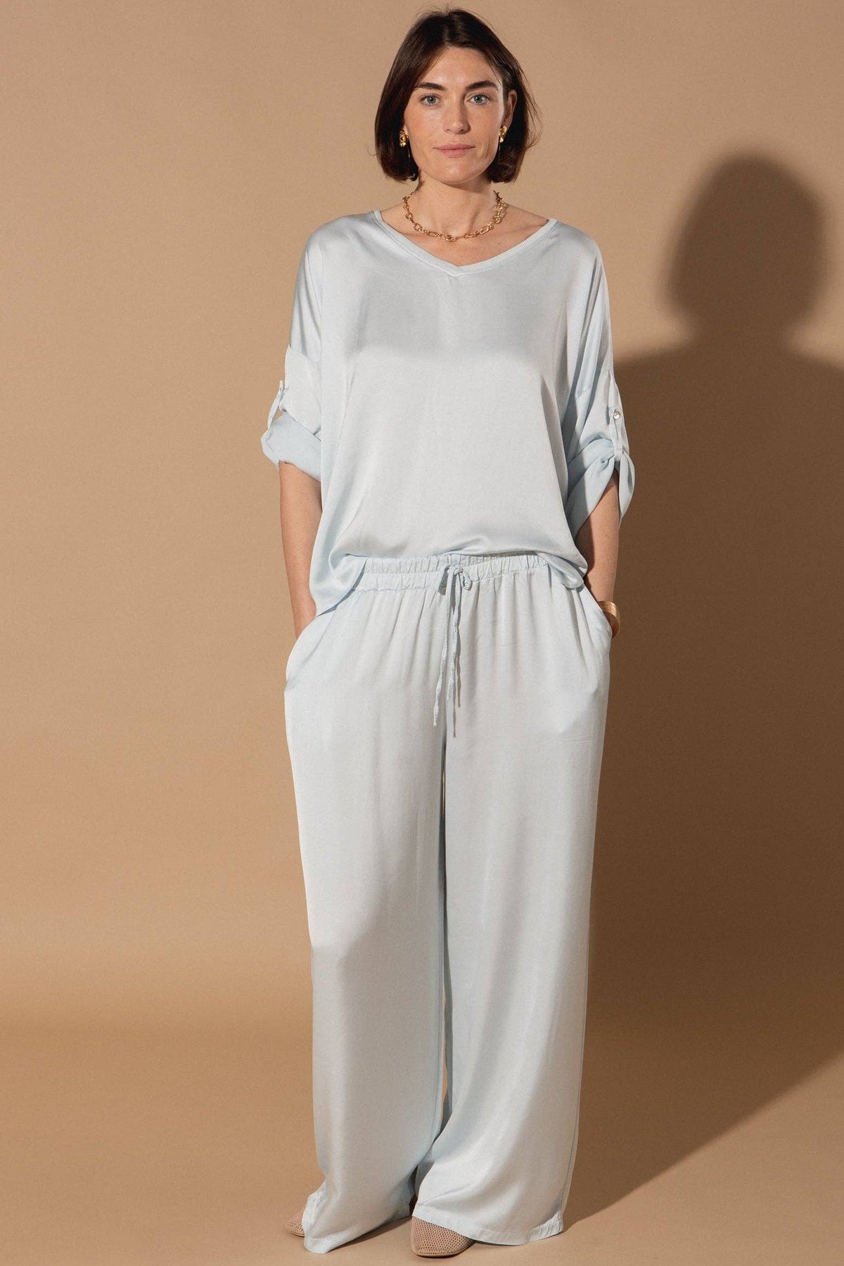 Marilou Silk Trousers