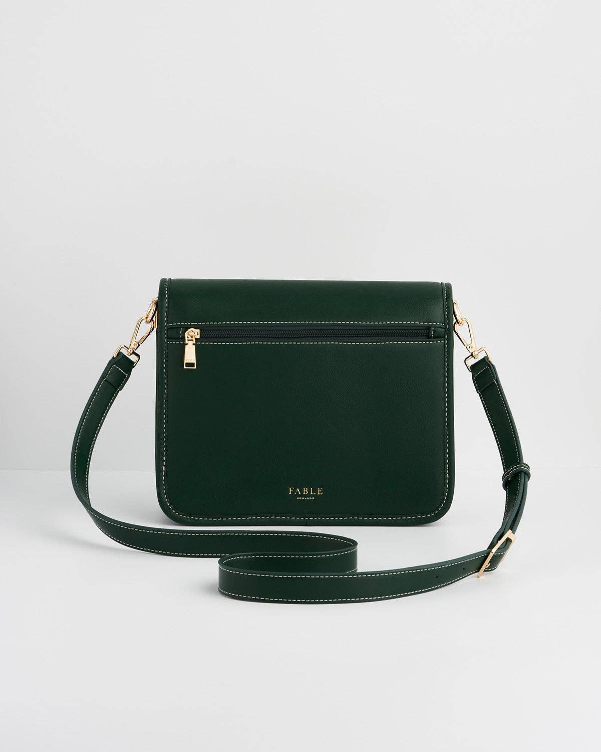 Into the Woods Green Classic Satchel