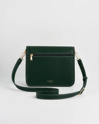 Into the Woods Green Classic Satchel