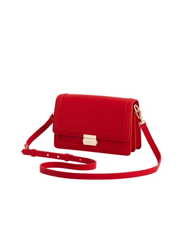 Kate Foldover Bag | Red
