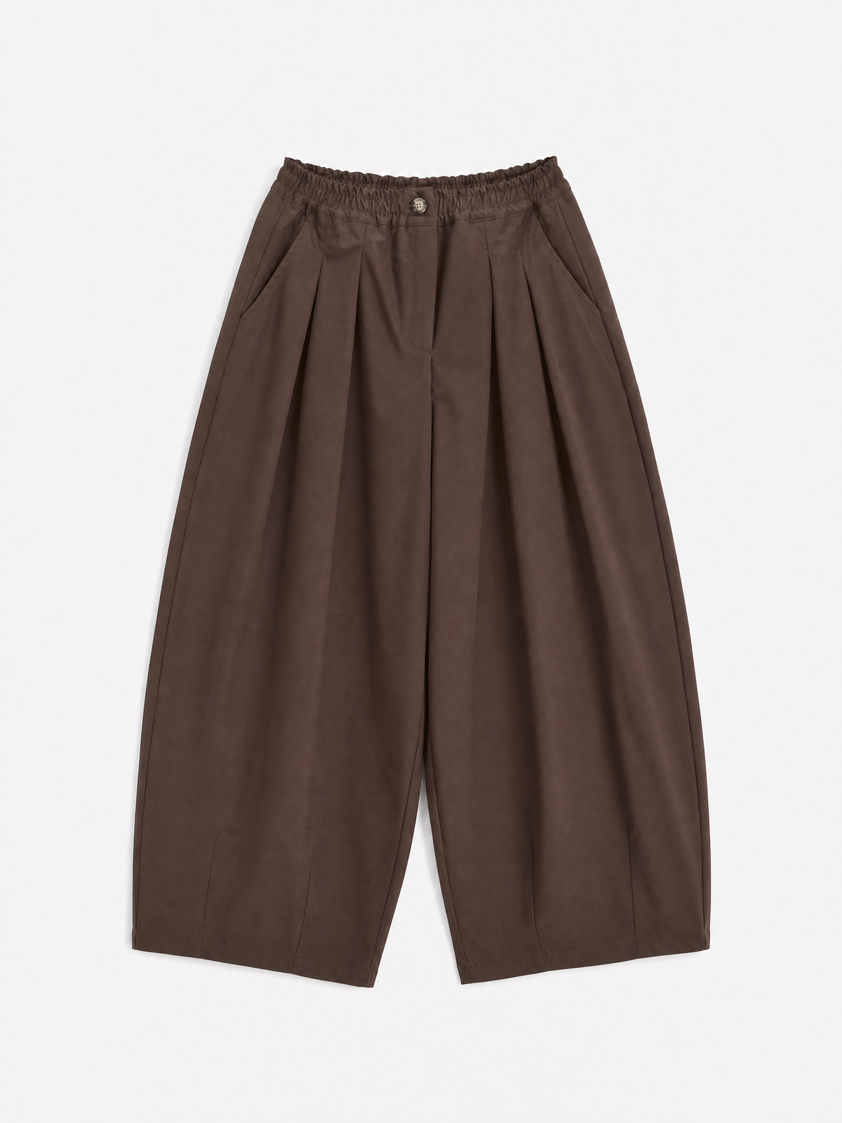 Ballon Leg Trouser | Chocolate