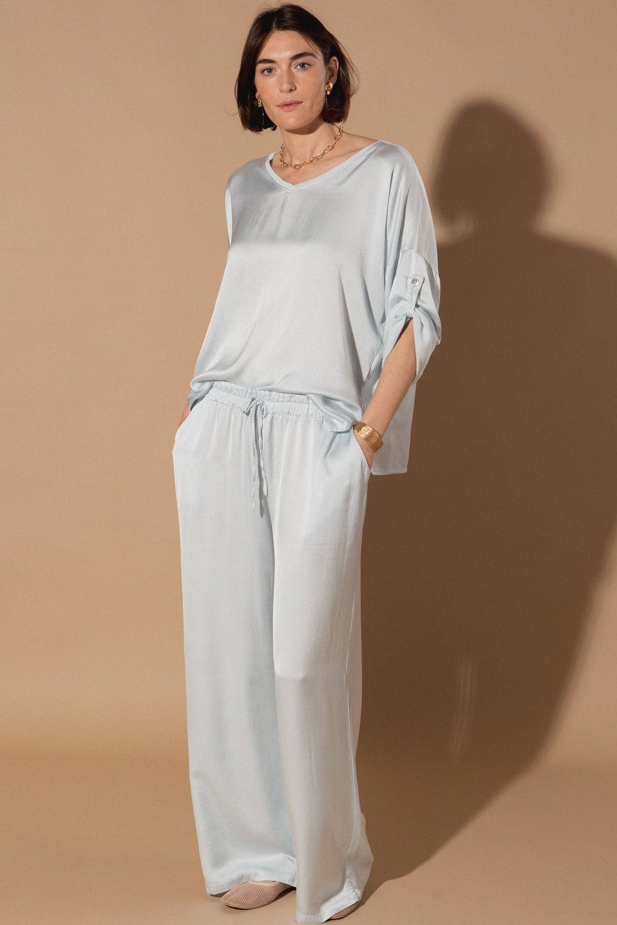 Marilou Silk Trousers