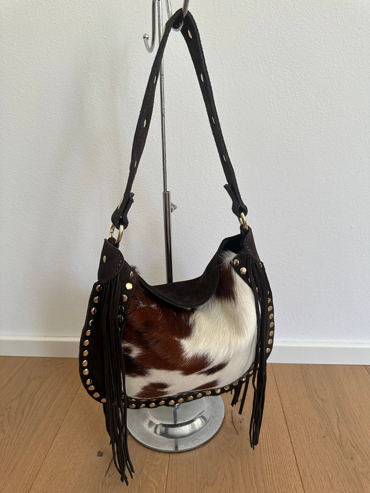 Daxy Shoulder Bag | Cow Print