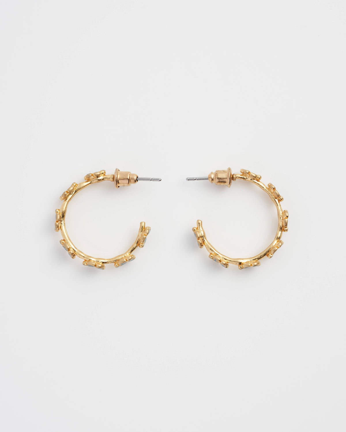 Forget-Me-Not Stud Hoops