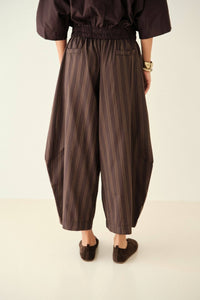 James Pants - Brown Striped