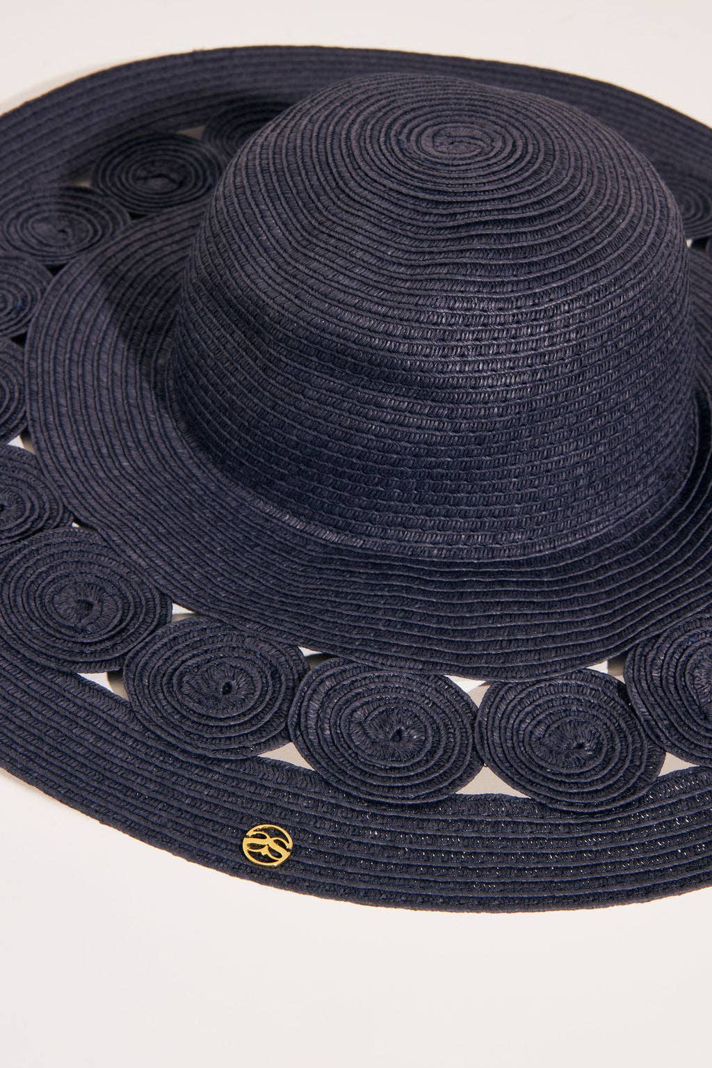 Cut Out Detail Sun Hat | Navy