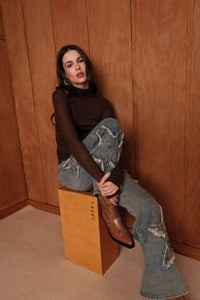 Félicie Star Wide Straight Jeans