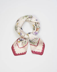 Running Bunny Toile Square Scarf