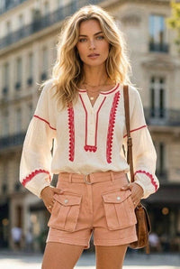 Cotton Shorts | Rose