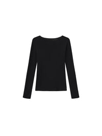 Basic Long-Sleeve Layering Top | Crew Neck
