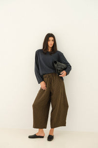 James Pants - Brown Plaid