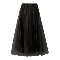 Tulle Skirt in Khaki Green