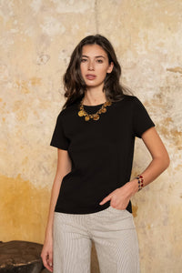BASIC Cotton T-Shirt | Black