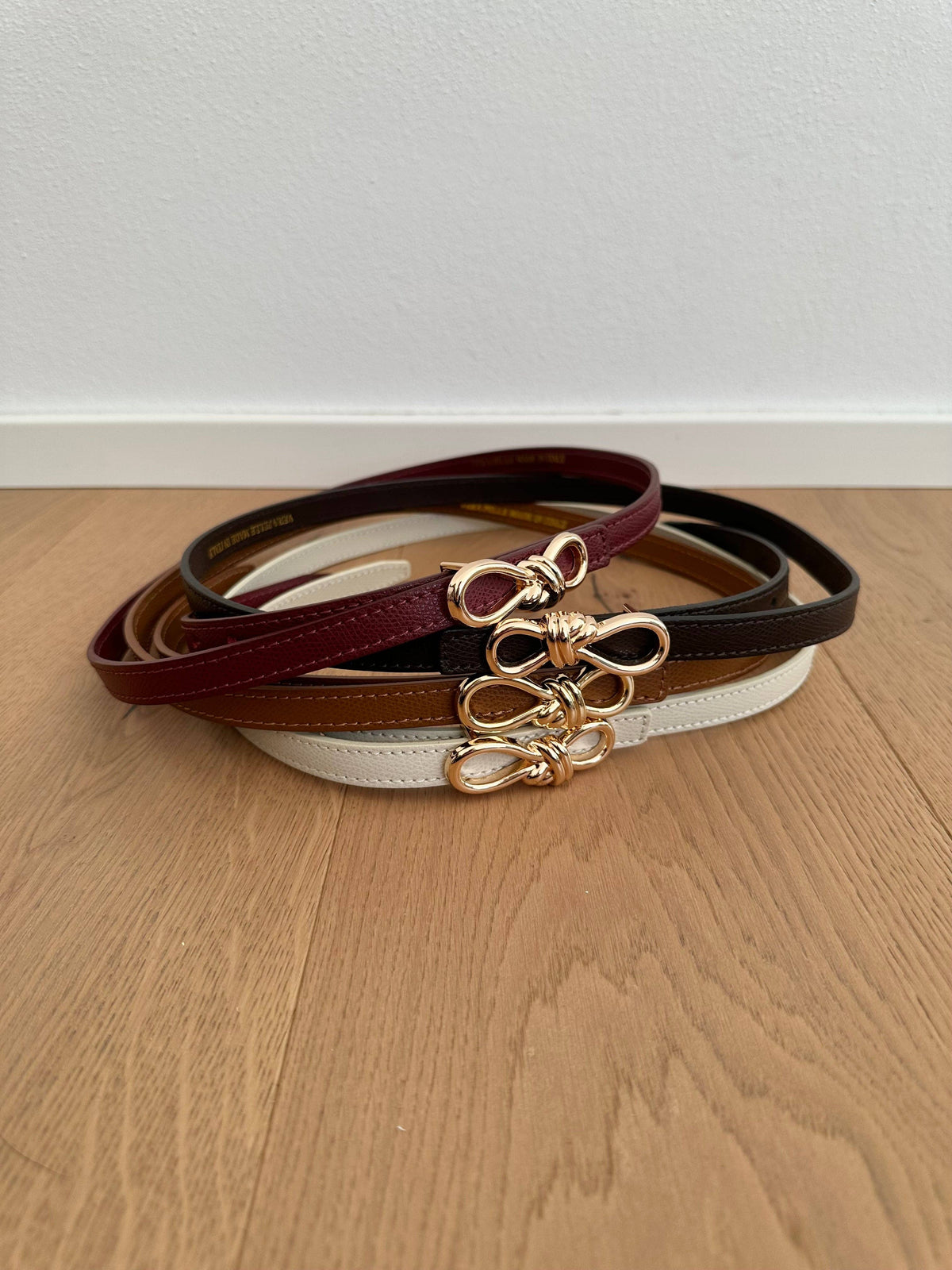 Infinity Buckle Belt | Merlot